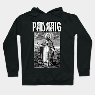 Saint Patrick of Ireland Icon Hardcore Punk Gothic Hoodie